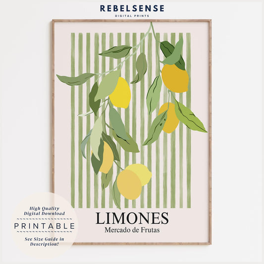 Spanish Lemons Print